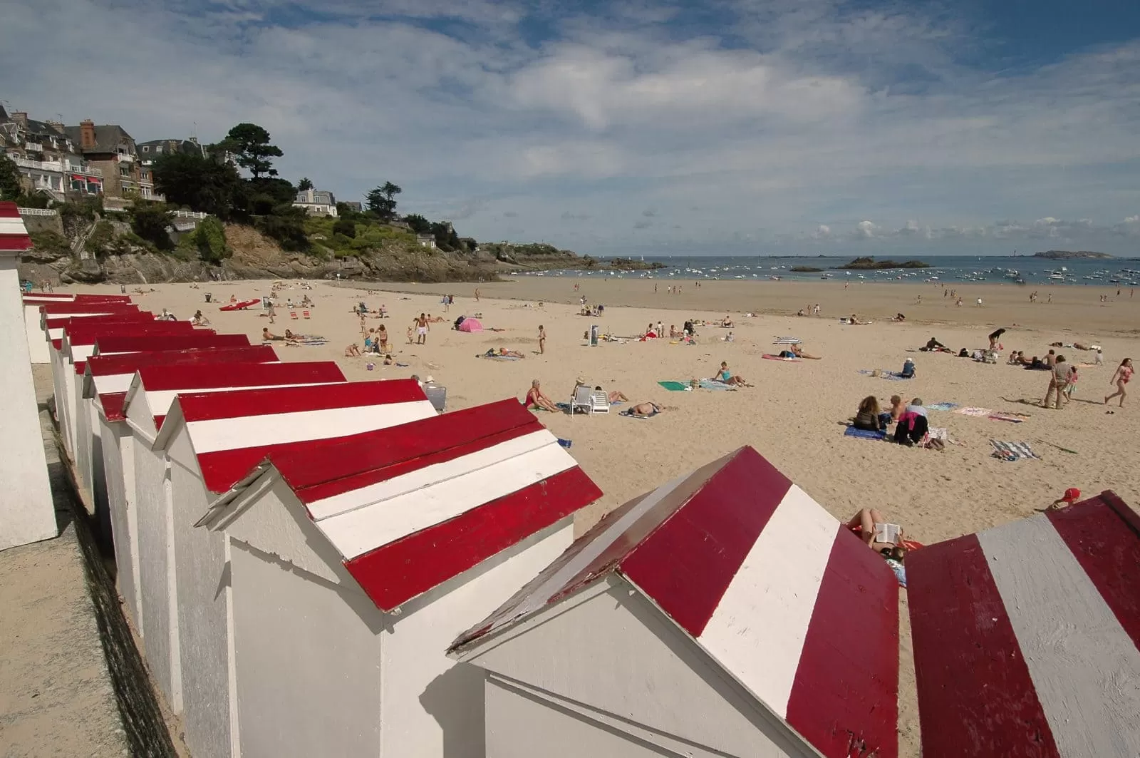 Plage à Saint-Lunaire